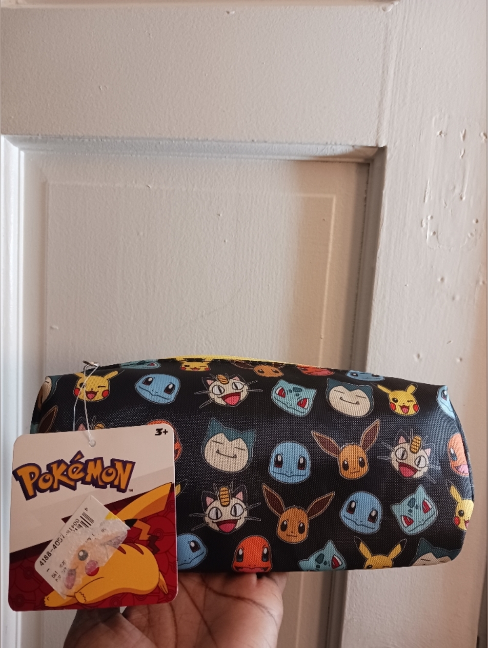 Licensed Pokémon Pikachu Zipper Pouch Pencil Case 9" Change Purse